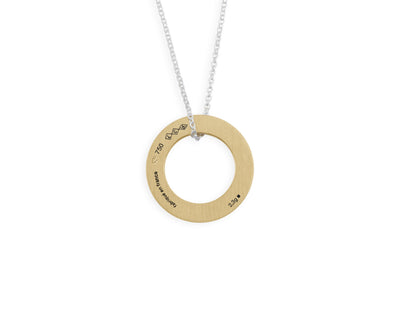 round necklace 2.3g